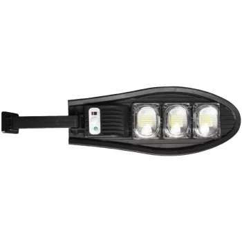   Entac LED Szolár Utcai Lámpa Távirányítóval, Mozgásérzékelővvel Autamata Dimm funkcióval, 1500lm