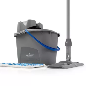   FILMOP Easy Wash lapos felmosó szett 15L (vödör préssel, nyél, moptartó, mop) 