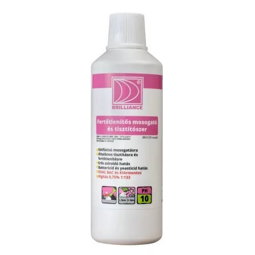 Brilliance® Fertőtlenítős mosogató- és tisztítószer 1 liter
