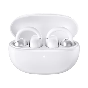   Haylou Xiaomi Airfree vezeték nélküli fülhallgató, fülre akasztós, fehér