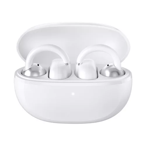 Haylou Xiaomi Airfree vezeték nélküli fülhallgató, fülre akasztós, fehér