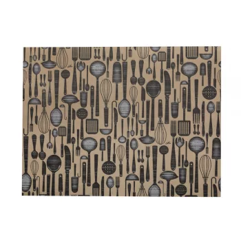   Infibra tányéralátét Brunch Villásreggeli mintás 30x40cm 250 darab/csomag