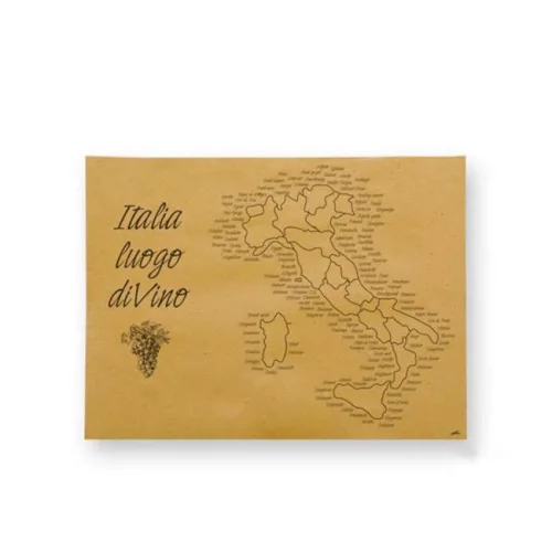 Infibra tányéralátét Italia Luogo Divino mintás 30x40 cm 500 darab/csomag