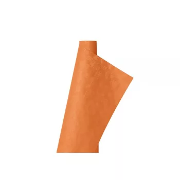 Infibra asztalterítő damask 1 rétegű 1,2x7m narancs 
