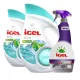 IGEL hipoallergén mosógél 2x 2 L (100 mosás) + Grátisz IGEL univerzális tisztító 650 ml
