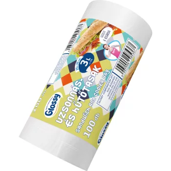 Glossy Uzsonnás Tasak 3 L 100 db
