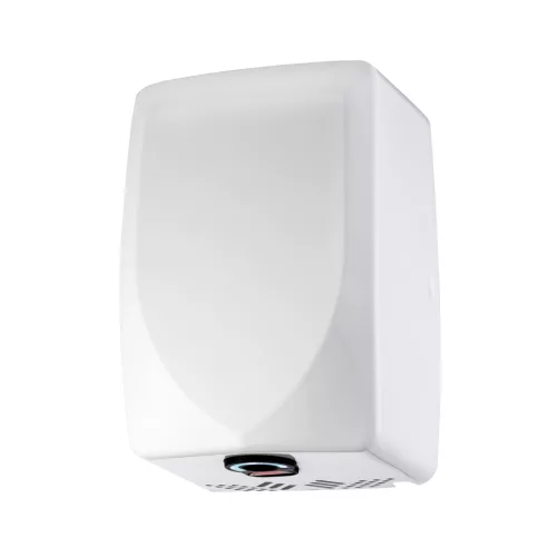 Kézszárító Mini, fehér, rozsdamentes acél 1350W
