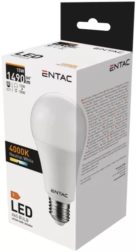 Entac LED Globe E27 15W NW 4000K