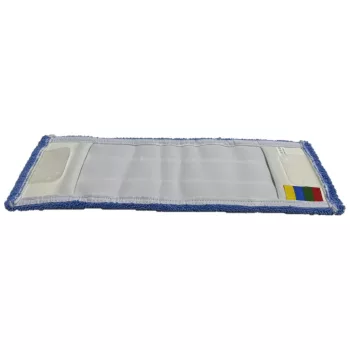 Mop mikroszálas kék 40cm, zsebes és  3 lyukas füles mop