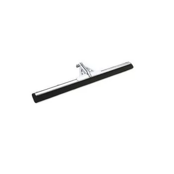   Gumibetétes padlólehúzó, vízösszehúzó, fém, fekete, 75cm széles
