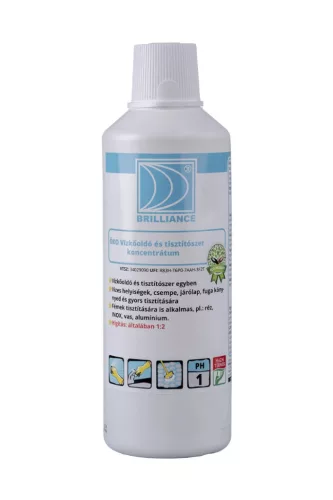 Brilliance® ÖKO Vízkőoldó és tisztítószer koncentrátum 1 liter