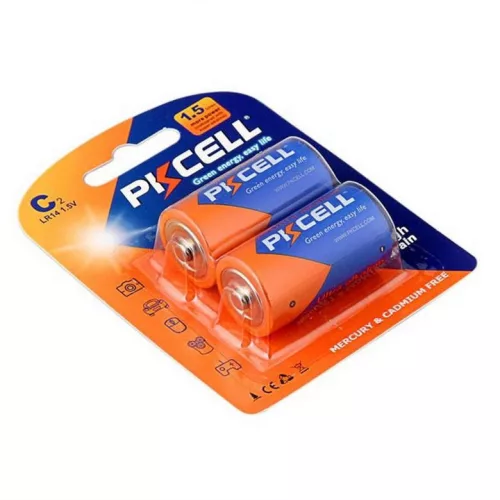 PKCELL Alkaline elem C LR14 2darab