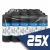 Szemeteszsák fekete 60x100 22mikron 110L 10db/tekercs (25 tekercs)