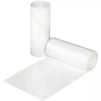 Szemeteszsák fehér 55x65 16mikron 40L 20db/tekercs