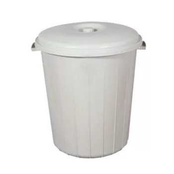 Planet Kerek Szemetes kuka eco szürke 70 L