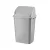 Planet Billenőfedeles szemetes kuka, műanyag, szürke eco, 16 L