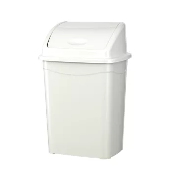   Planet Billenőfedeles szemetes kuka, műanyag, luxury fehér, 26 L