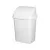 Planet Billenőfedeles szemetes kuka, műanyag, luxury fehér, 26 L