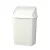 Planet Billenőfedeles szemetes kuka, műanyag, luxury fehér, 26 L