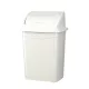 Planet Billenőfedeles szemetes kuka, műanyag, luxury fehér, 26 L