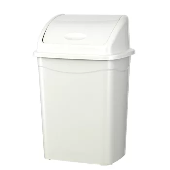   Planet Billenőfedeles szemetes kuka, műanyag, luxury fehér, 50 L