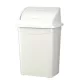 Planet Billenőfedeles szemetes kuka, műanyag, luxury fehér, 50 L