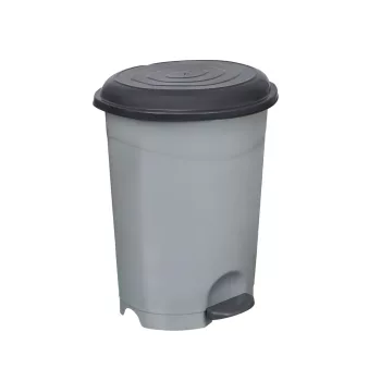   Planet Pedálos szemetes kuka, műanyag, ECO antracit, kivehető kosárral, 6L