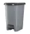Planet Pedálos szemetes kuka SLIM, műanyag, ECO antracit, 40L