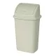 Planet Billenőfedeles szemetes kuka, műanyag, eco szürke, 70 L