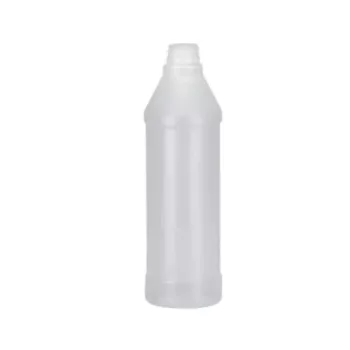   Kiehl szóróflakon hosszúkás, átlátszó, szórófej nélkül, üres, biztonsági záras 500ml