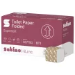 Satino Wepa HiLine hajtogatott toalettpapír cellulóz 2 réteg, 9,8x21cm, 30x300 lap