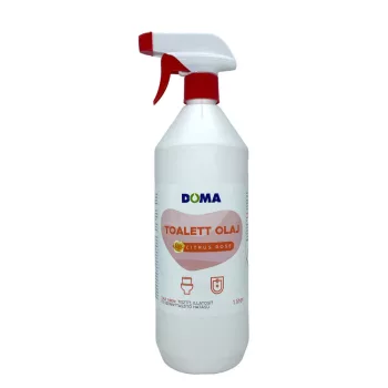 Doma WC illatosító olaj 1l-es szóró fejjel Citrus Rose