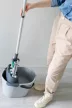 York Eco Ego felmosó szett ovális vödörrel, moppal, nyéllel, préssel