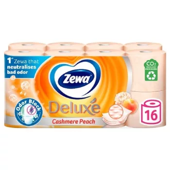 Zewa Deluxe wc papír 16 t. 3 r. 150 lap Cashmere Peach 
