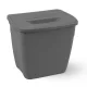 Planet Koala szemetes, fedővel 6L (Hanging Bucket) Antracit szürke színű